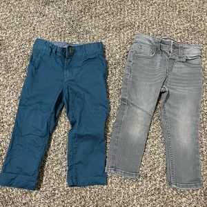 Lot of 5 toddler jeans size 2t